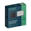 Naświetlacz LED solarny V-TAC 30W pilot auto timer IP65 czarny VT-240W 6400K 2600lm